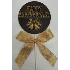 Happy Anniversary Chocolate Lolly